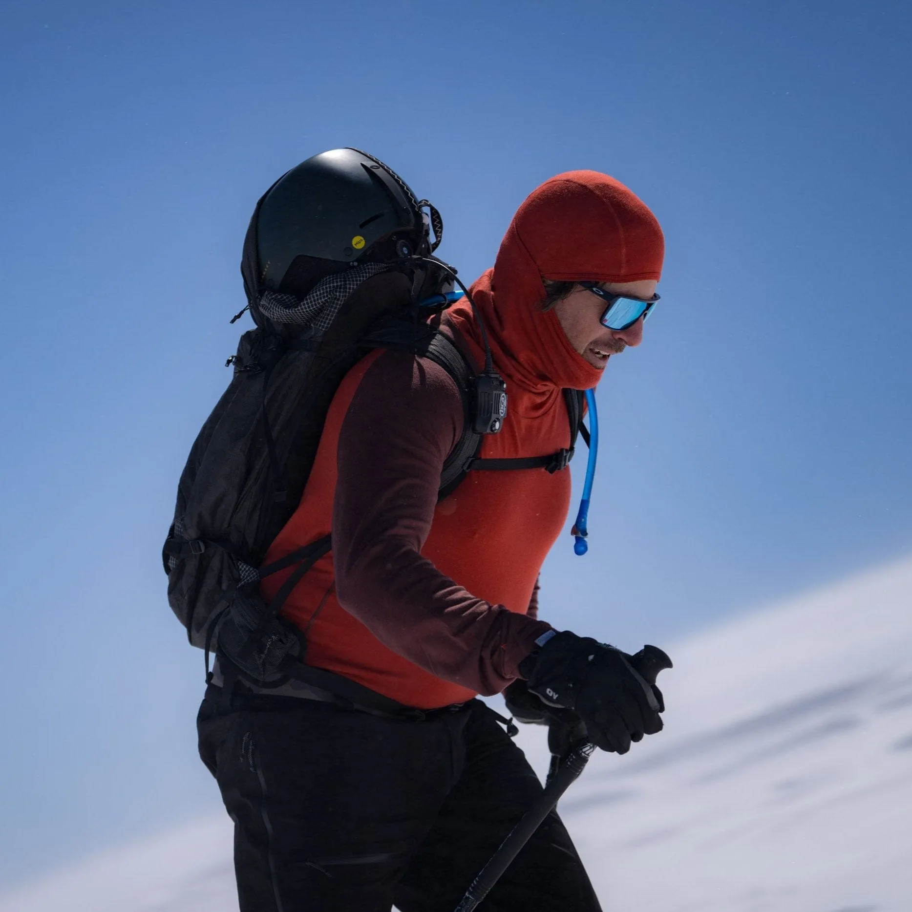 Men's Aspect Midweight Merino Wool Base Layer Balaclava Hood