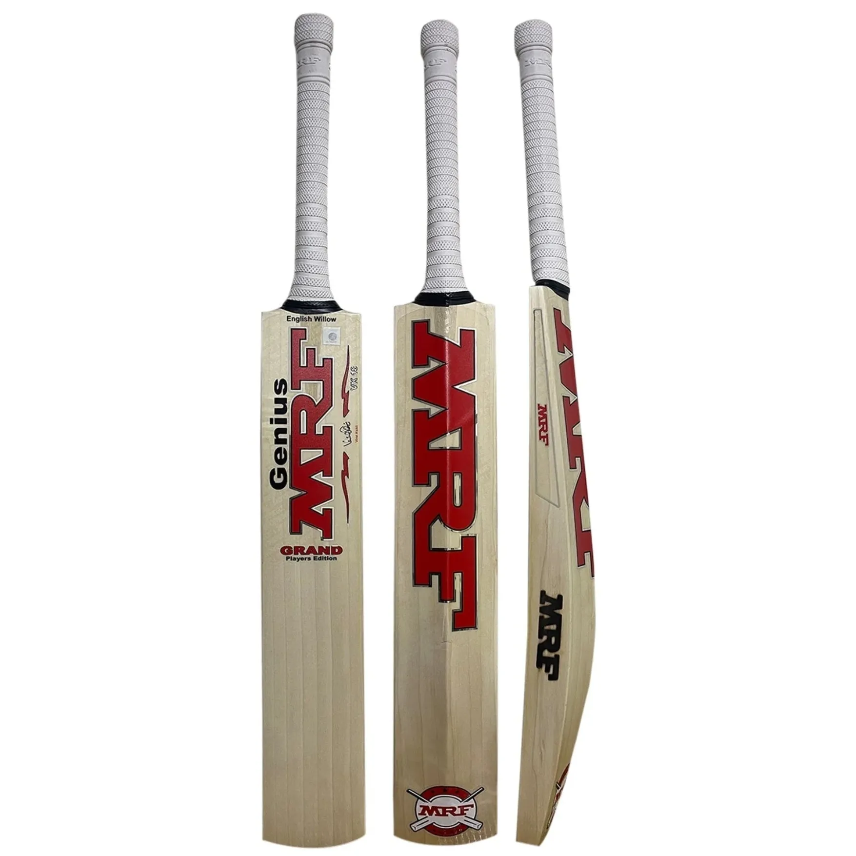 MRF Cricket Bat Grand Players Edition English Willow 2024 MODEL