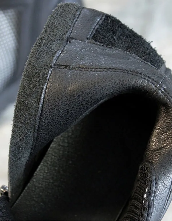 New Inner Heightening Mesh Black Summer Boots