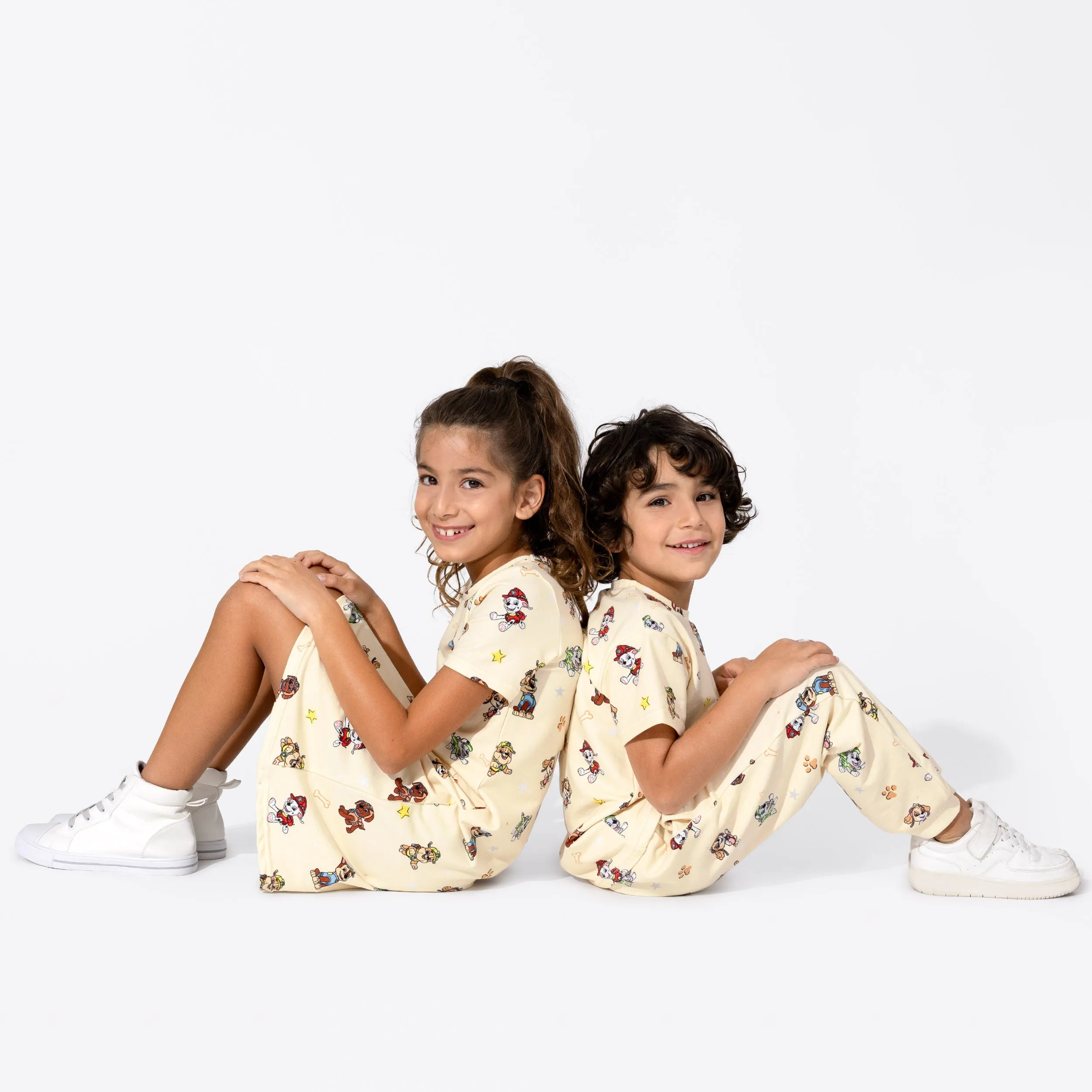PAW Patrol: Classic Bamboo Terry Daywear Girls' Short Sleeve Dress