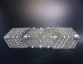 SG Liquid Metal Chainmail CMB4Z-AS (antique silver finish) Bracelet by Sergio Gutierrez