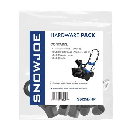 Snow Joe SJ625E-HP Electric Snow Thrower Hardware Pack for SJ619E & SJ625E