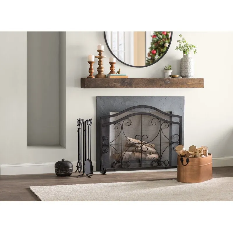 Southmo 3 Piece Wood Tabletop Candlestick Set