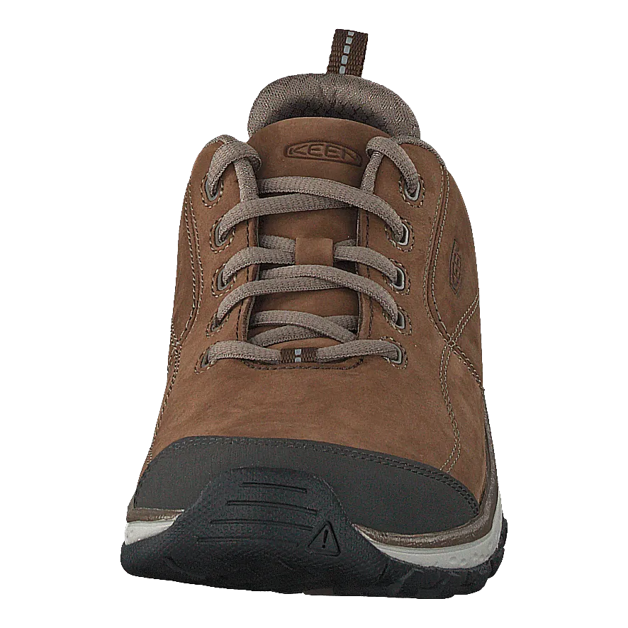 Terradora Sneaker Leather Dark Earth/silver Brich