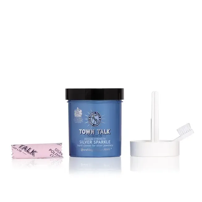 Town Talk Silver Sparkle Dip, 225ml